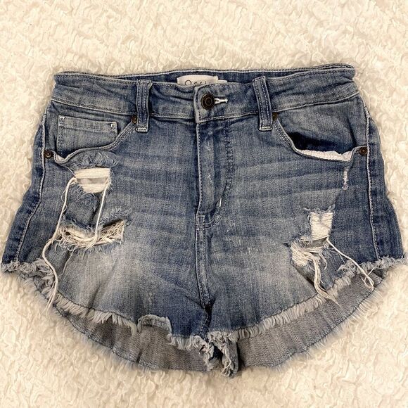 Oasis by Cunina Denim Jean Shorts Size S​ - Picture 1 of 4